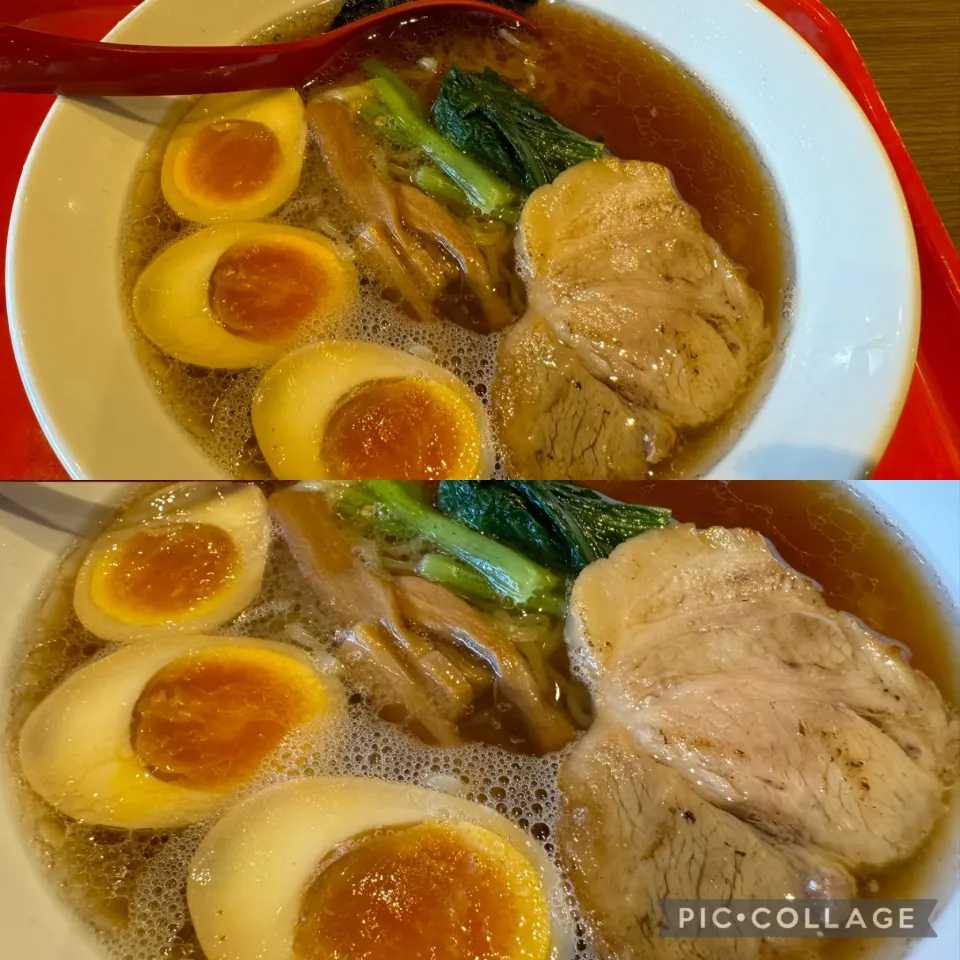 出張ランチは塩味を欲して醤油ラーメンを@かるびラーメンミナカ小田原店。かるびラーメンが有名ですが、醤油ラーメンも美味しくいただきました。|sniper66さん