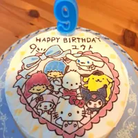 Snapdishの料理写真:誕生日ケーキ🎂|まみさん