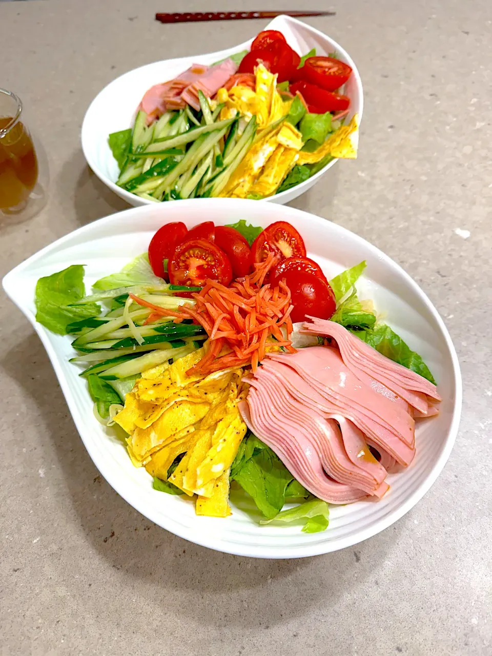 サラダ🥗冷やし中華！|Mayumiさん