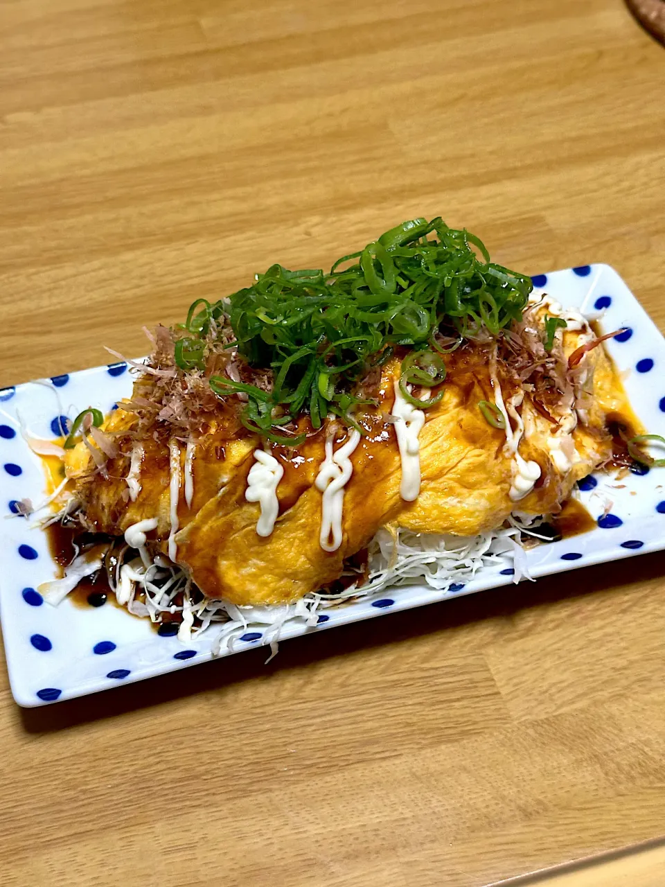 Snapdishの料理写真:とんぺい焼きサラダ|いくさん