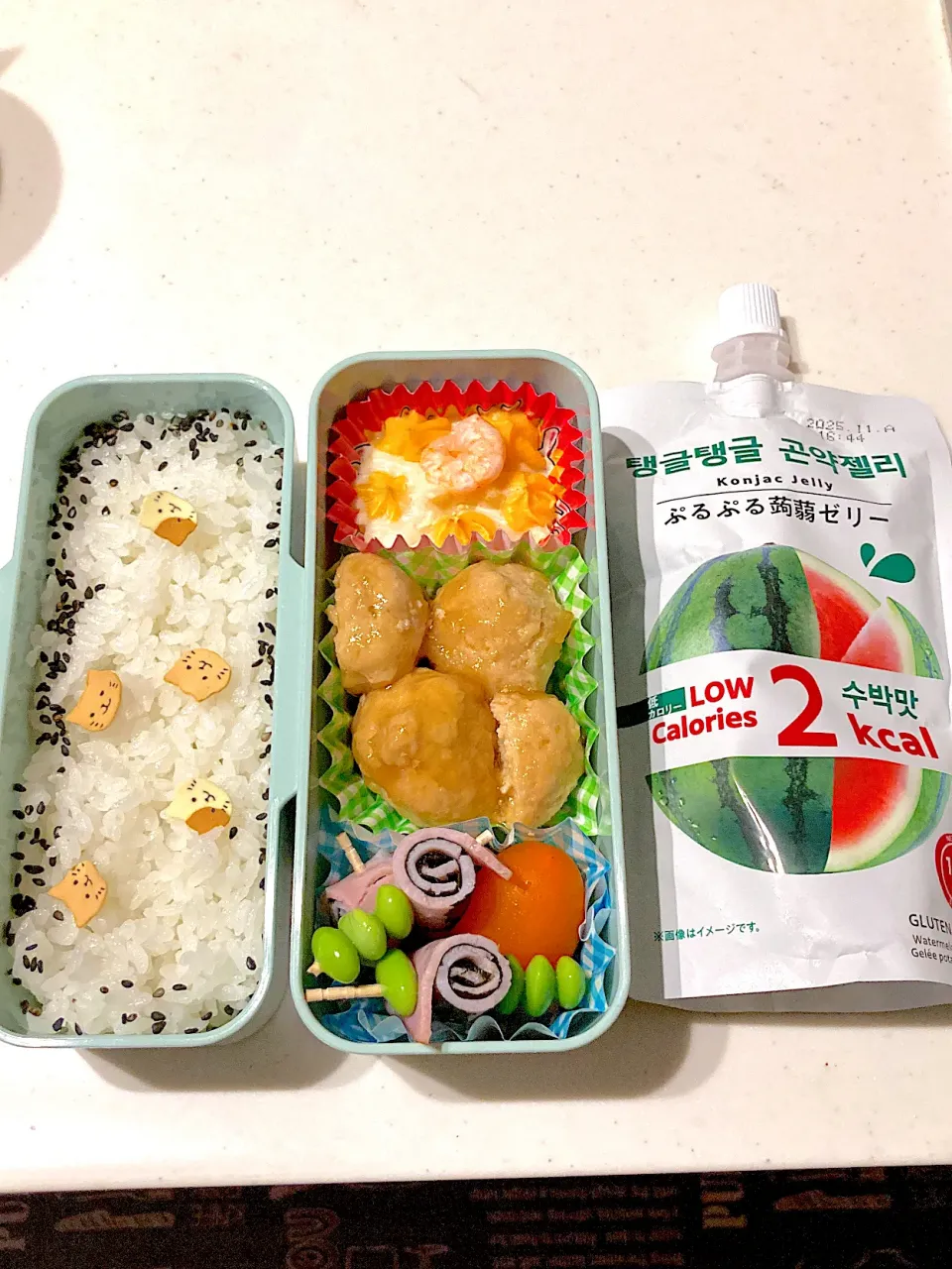 Snapdishの料理写真:娘児童館弁当|あーさん