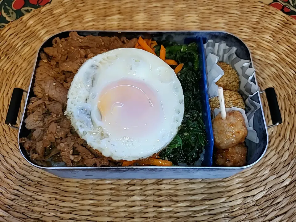 Snapdishの料理写真:高１課外授業+部活弁当☀️🍉🌻|〇yuicoro〇さん