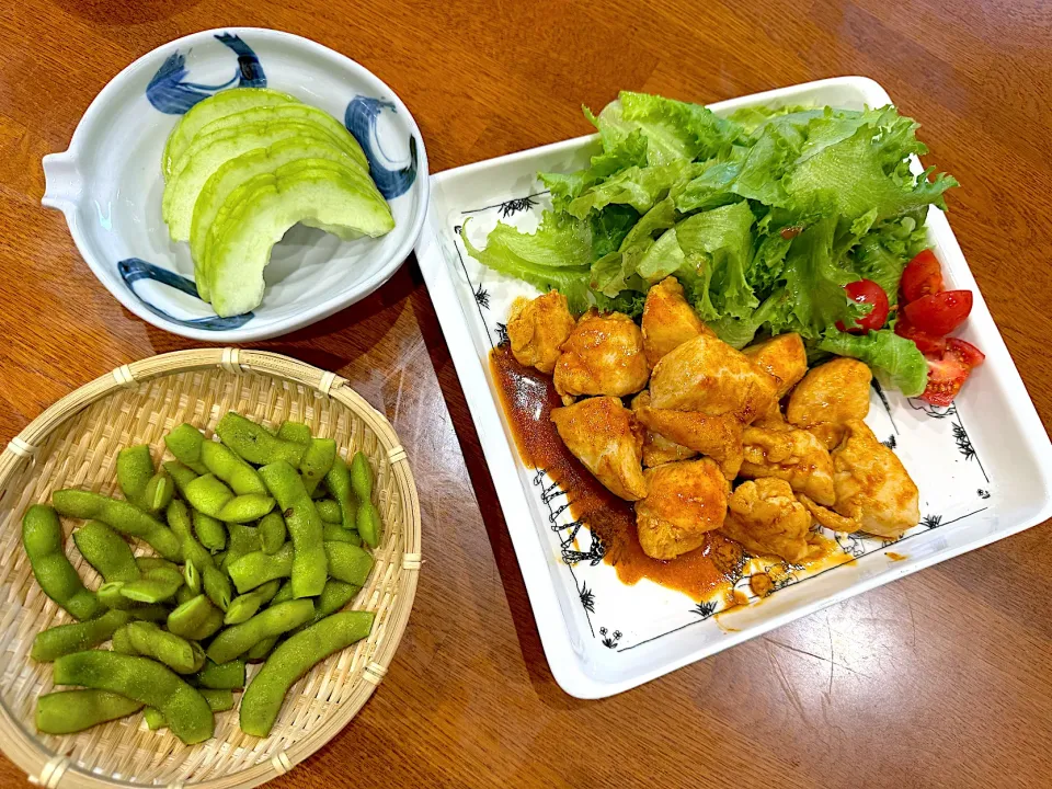 今夜も 採れたて野菜で 晩ご飯|sakuramochiさん