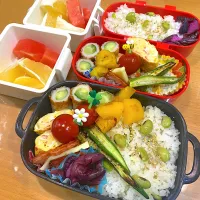 Snapdishの料理写真:😋今日のお弁当🍙|moyukitaさん