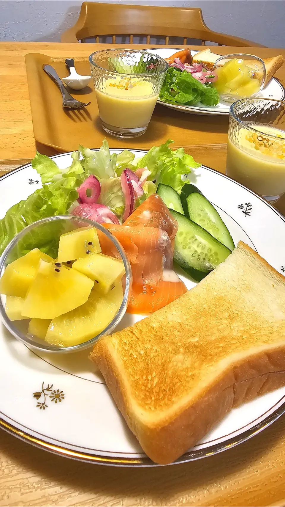 朝食プレート|ゆかさん