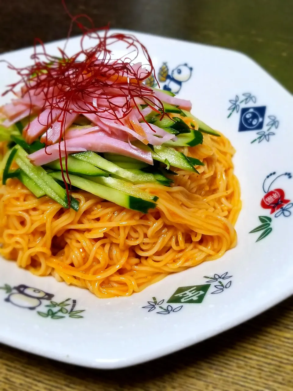 パパ作👨ビビン麺風そうめん|ぱんだのままんさん