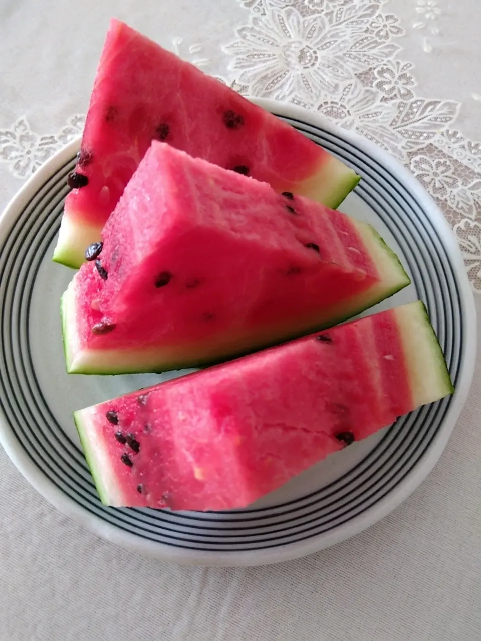 父作スイカ🍉ありがたや～美味しい!🥰|m.rafuさん