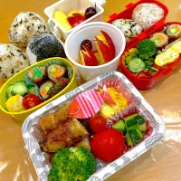 Snapdishの料理写真:😋今日のお弁当🍙|moyukitaさん