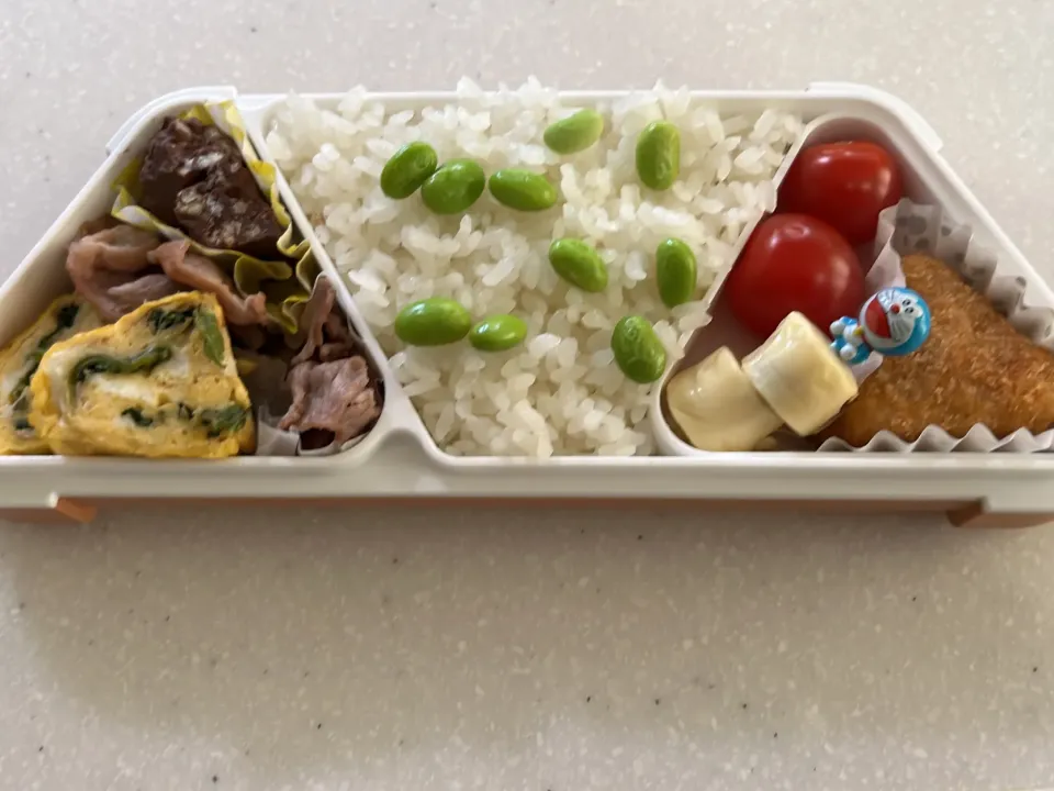 Snapdishの料理写真:ゆかこ　塾のお弁当|こんゆさん