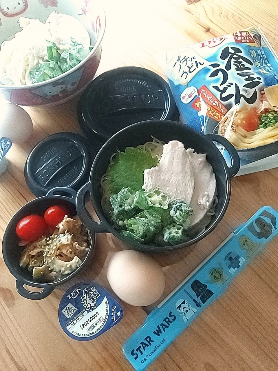 Snapdishの料理写真:2024.7.31 自分弁当🍱|あずきラテさん