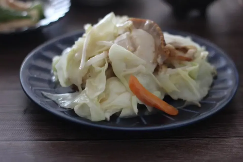 ほたての甘酒みそちゃんちゃん焼き|ちいさなしあわせキッチンさん