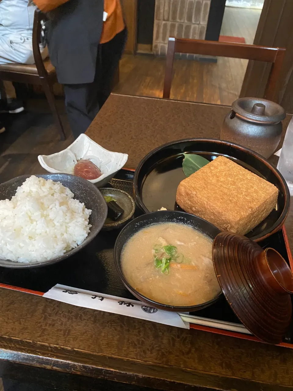 大阪市中央区難波　珍竹林なんば店の揚げ立て厚揚げ一丁揚げ定食ごはん大|タカちゃんさん