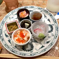 Snapdishの料理写真:新生え〜るではじめの6品|まあやさん