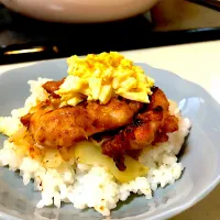 鶏もも味噌漬け30分丼|Chiaki Kobayashiさん