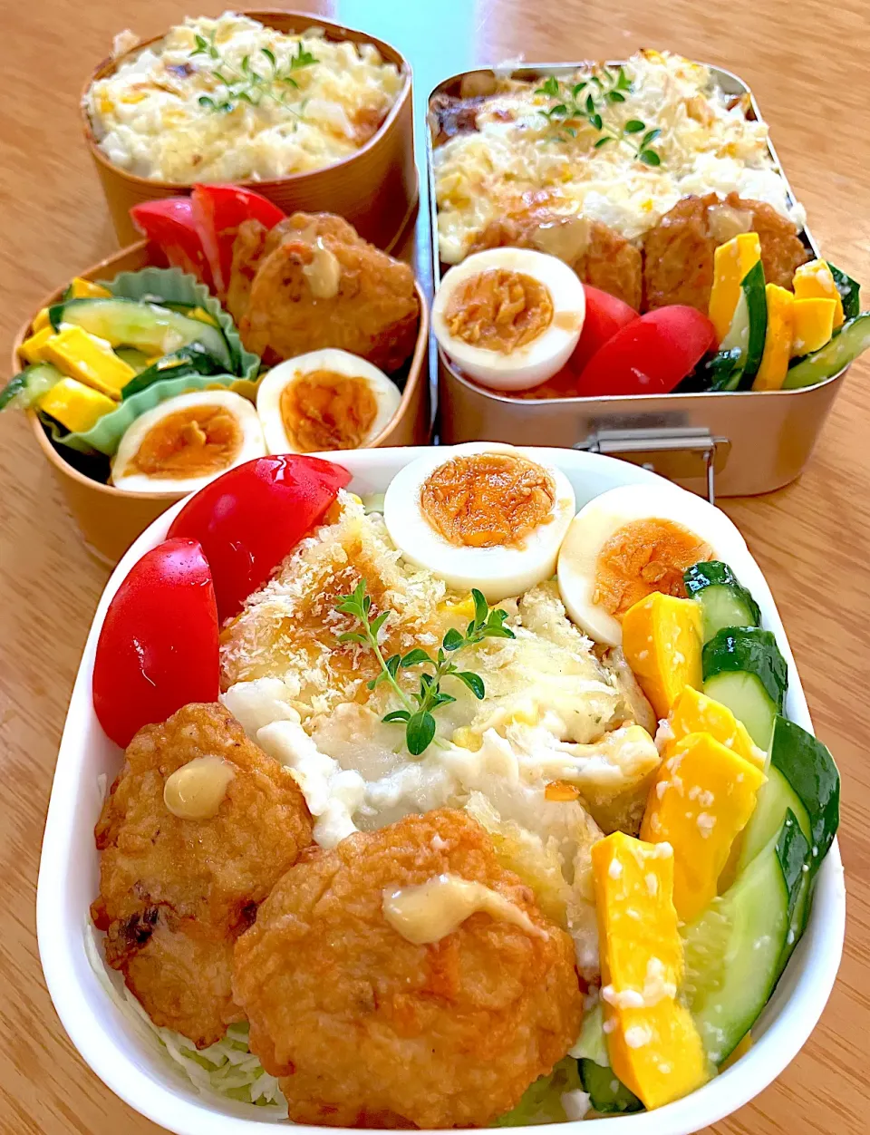 家族お弁当🍱(・8・)♡︎❤️|ふみぃさん