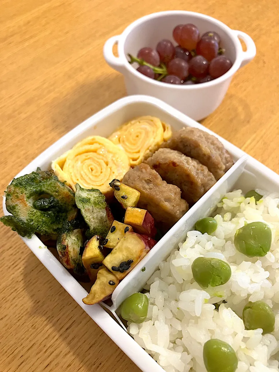 豆ご飯弁当|杏都さん