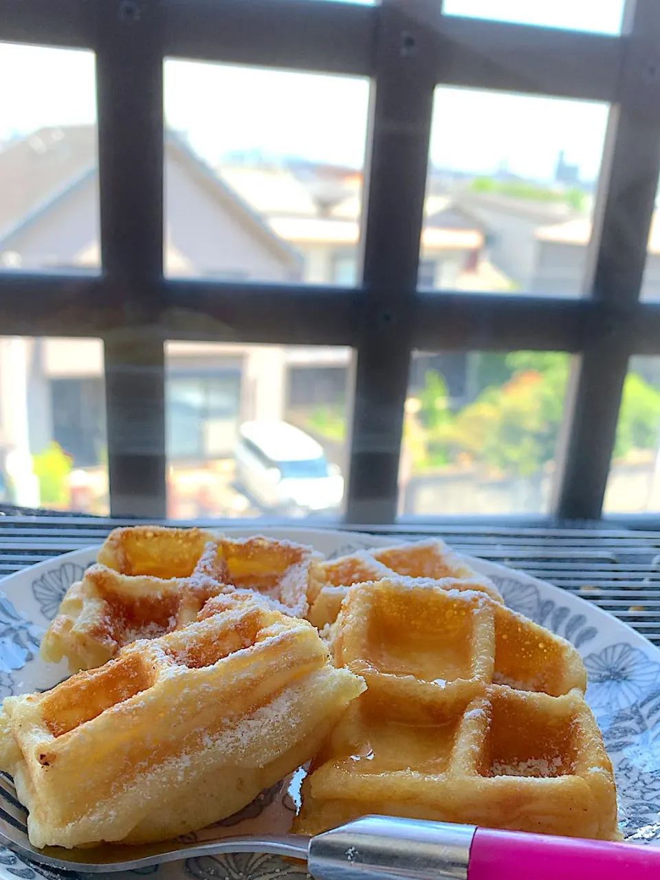 新味料でワッフル〜🍀*゜|ビーグルさん