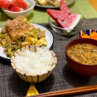 ゴーヤチャンプルー定食|ゆきなさん