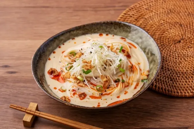 ピリ辛冷や汁そうめん|マルコメ キッチンさん