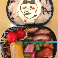 Snapdishの料理写真:☆次女バスケ弁当☆|ミッキーさん