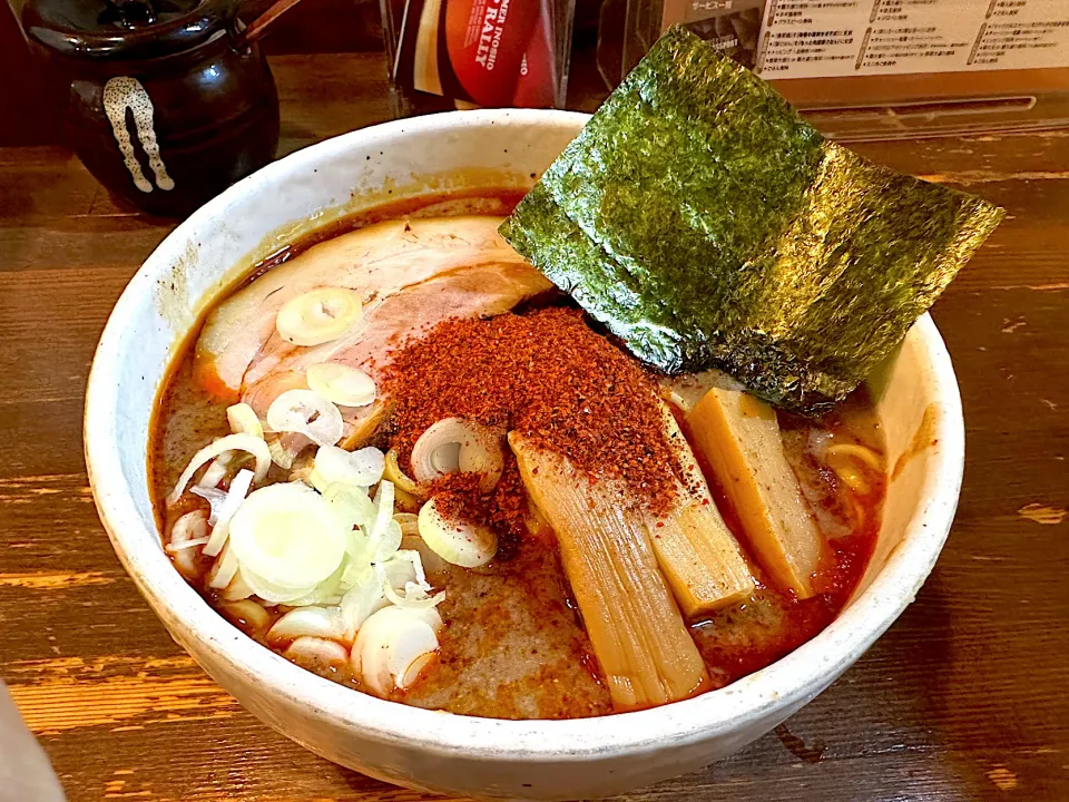 辛辛魚ラーメン　辛さ普通|マハロ菊池さん