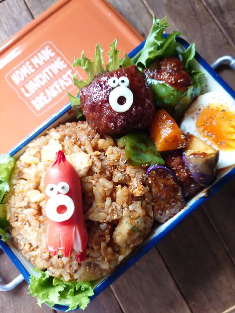 漢の…自分用🍱チャーハンと肉団子の甘酢あんの中華弁当|ᵏᵒᵘさん