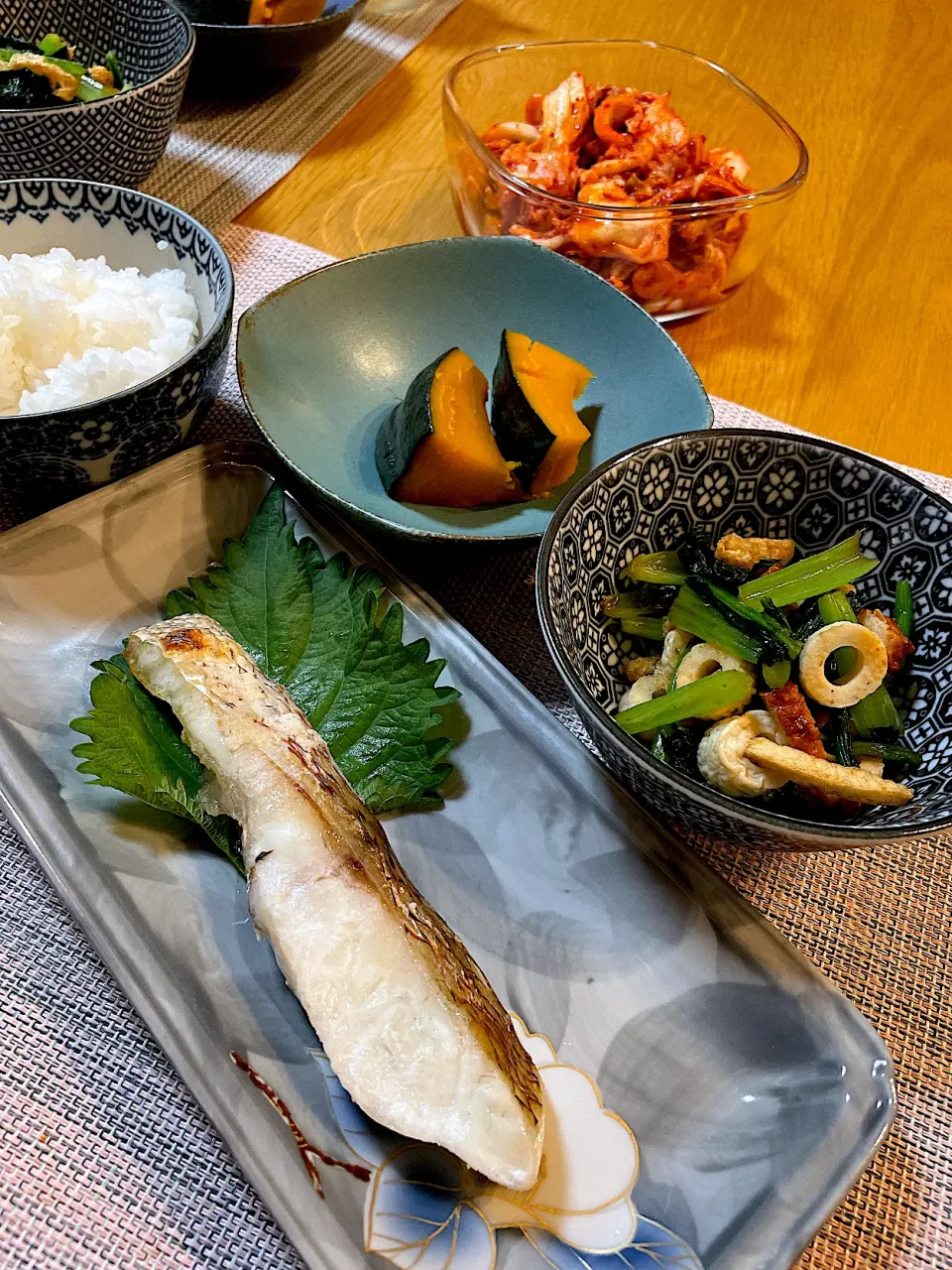 鯛の塩焼きで晩御飯|Mikaさん