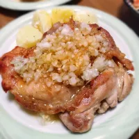 Snapdishの料理写真:ディアボロ風チキン|ちびさん