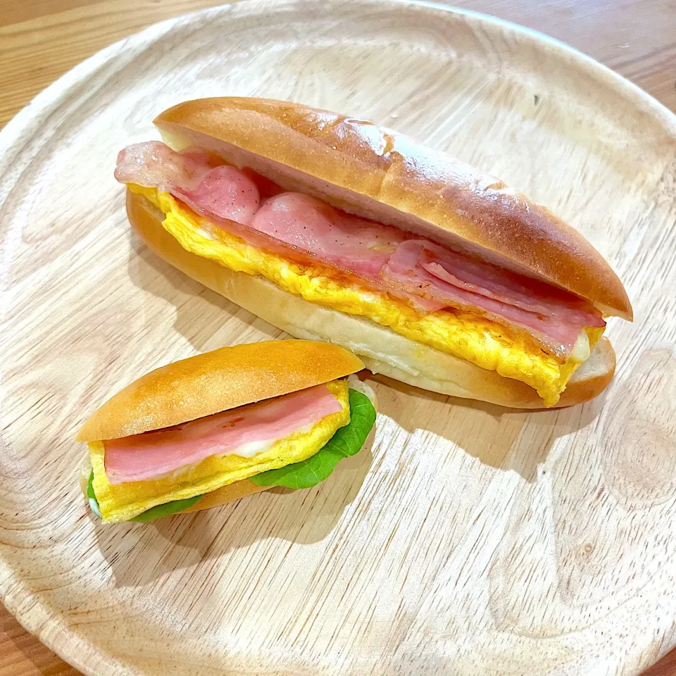 焼いたコッペパンで♪|作ること大好き🥐5kidsママさん