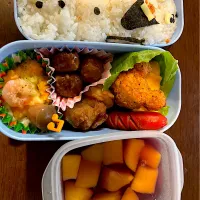 Snapdishの料理写真:子供爆笑弁当|山口さんさん