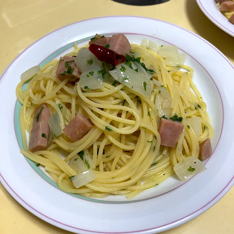 スパムパスタ|Kojiさん