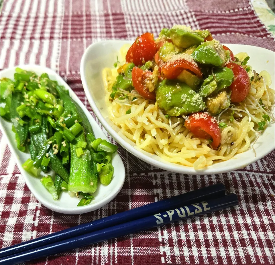 冷やしサルサ中華🇲🇽
オクラ塩ねぎだれ和え|マギーさん