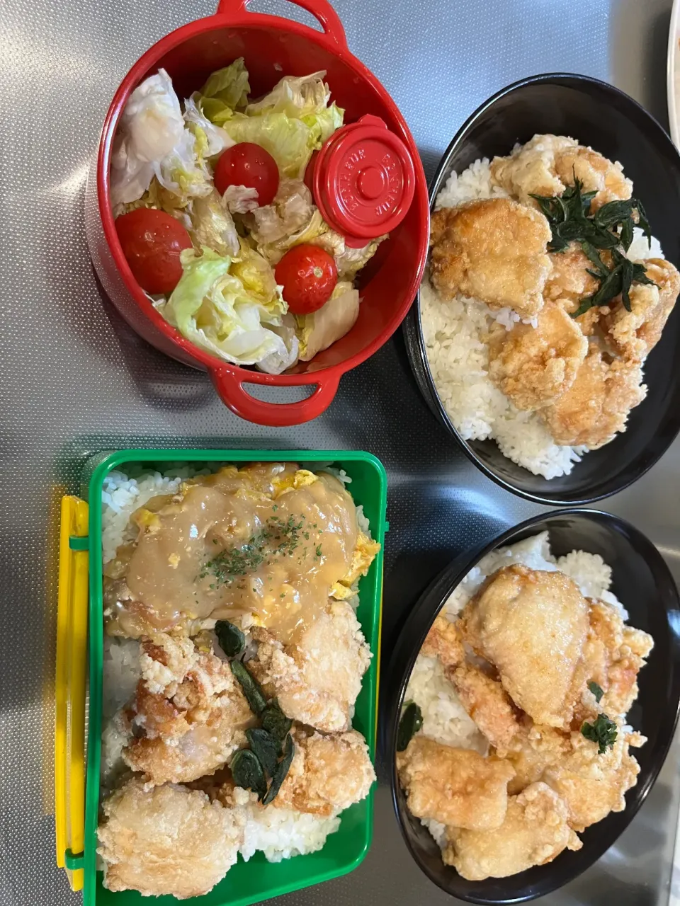 いつかの晩御飯と愛妻弁当🍱|モモ&ハーブmama🐰🐹🐢🐠❤️さん