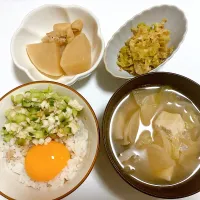 Snapdishの料理写真:茶色あさごはん|あやさん