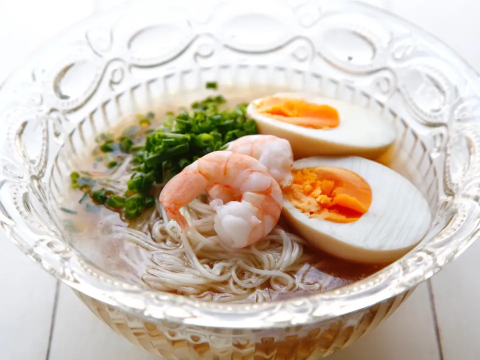 冷たいラーメン風醤油そうめん|マユマユさん