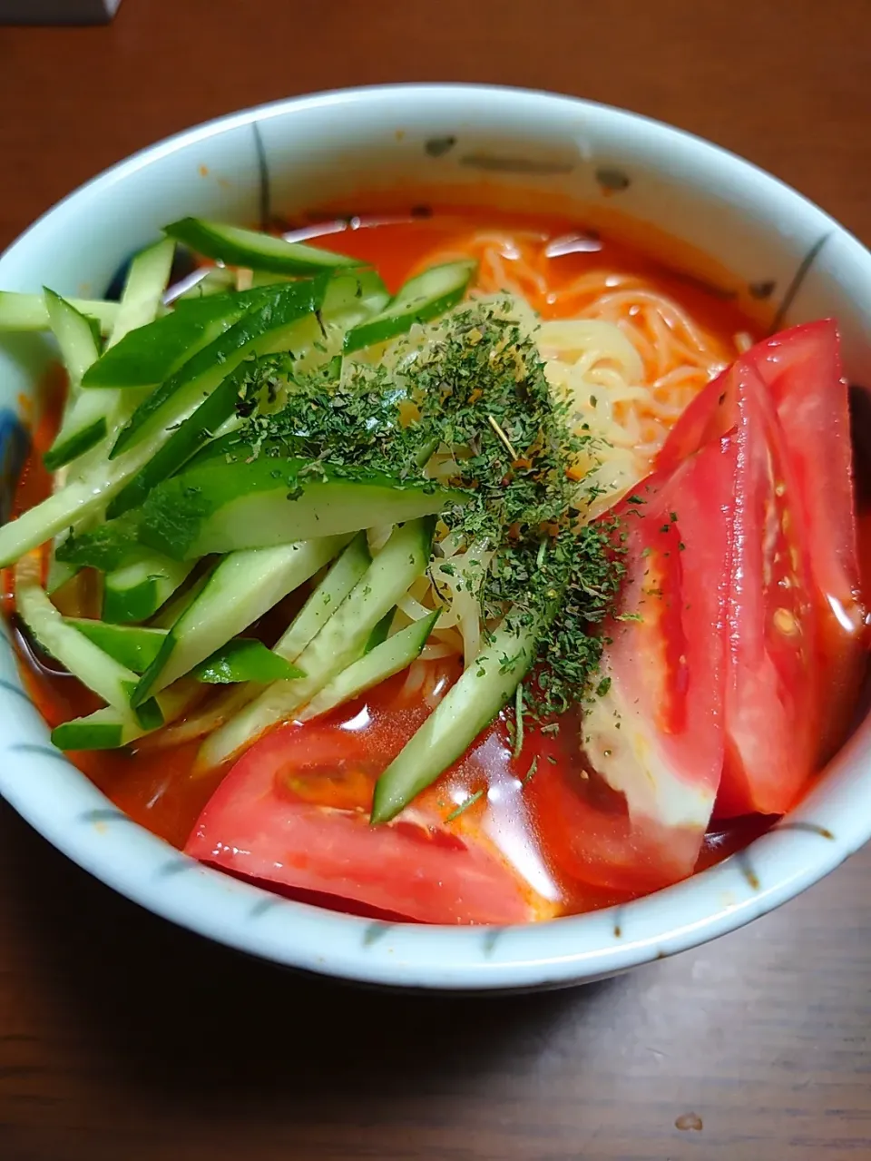 冷やしトマトラーメン|ぱやさん