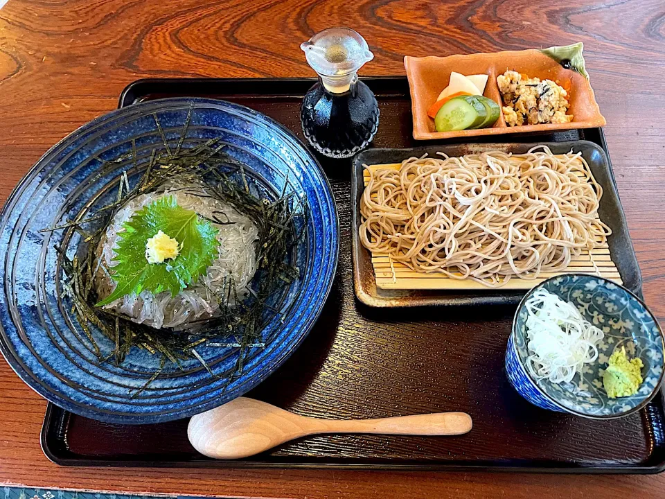 生しらす丼セット|とみさんさん