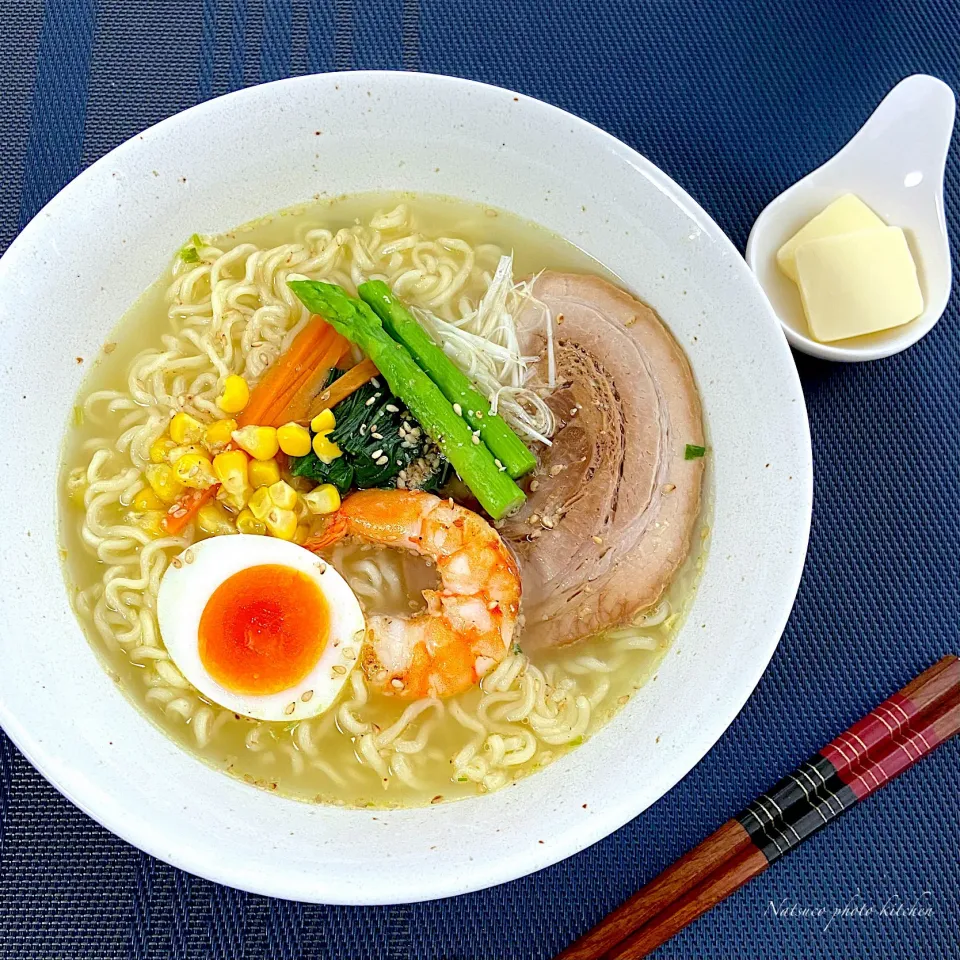 サッポロ一番塩ラーメン😋❤️🍜|ナツ1224さん