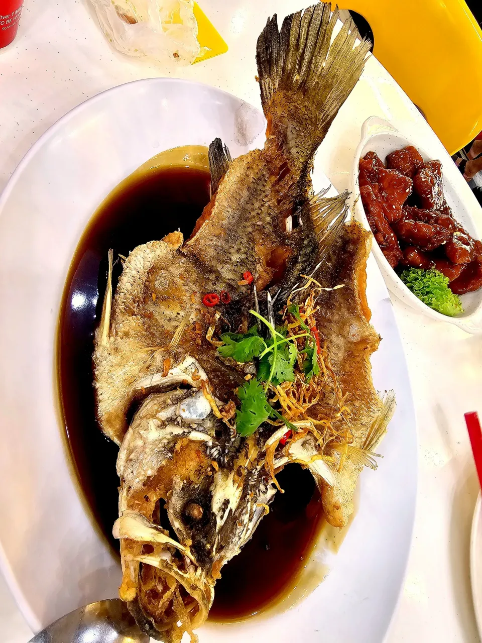 deep fried fish cantonese style|rufvalさん