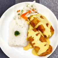 Snapdishの料理写真:Papa Rellena con carne. Perú.|Juan Yabikuさん