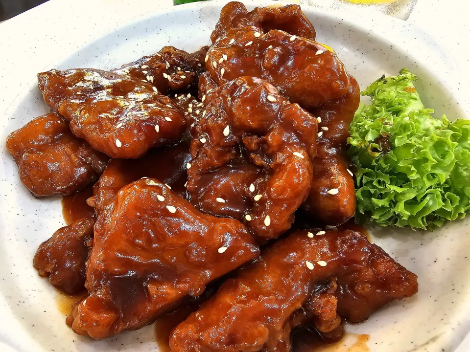 sweet n sour pork chop cantonese style|rufvalさん