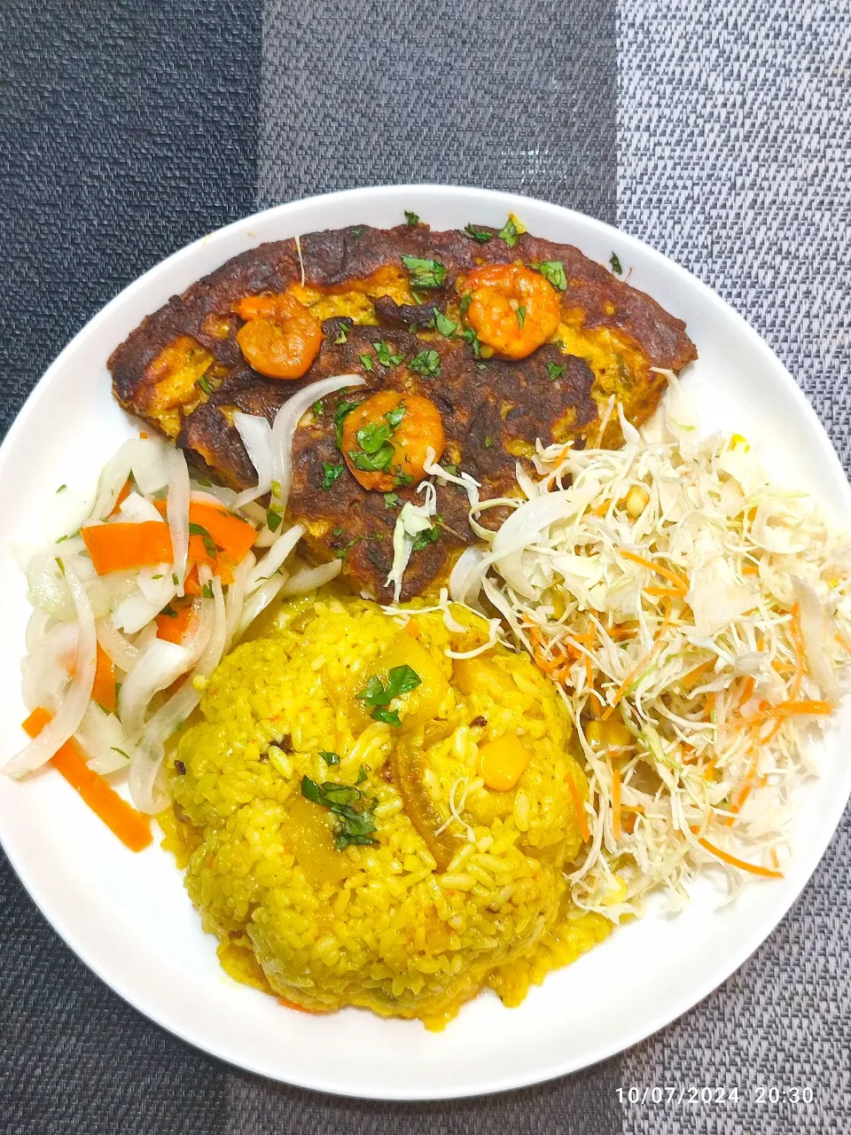 Tortilla de Langostinos. Perú.|Juan Yabikuさん