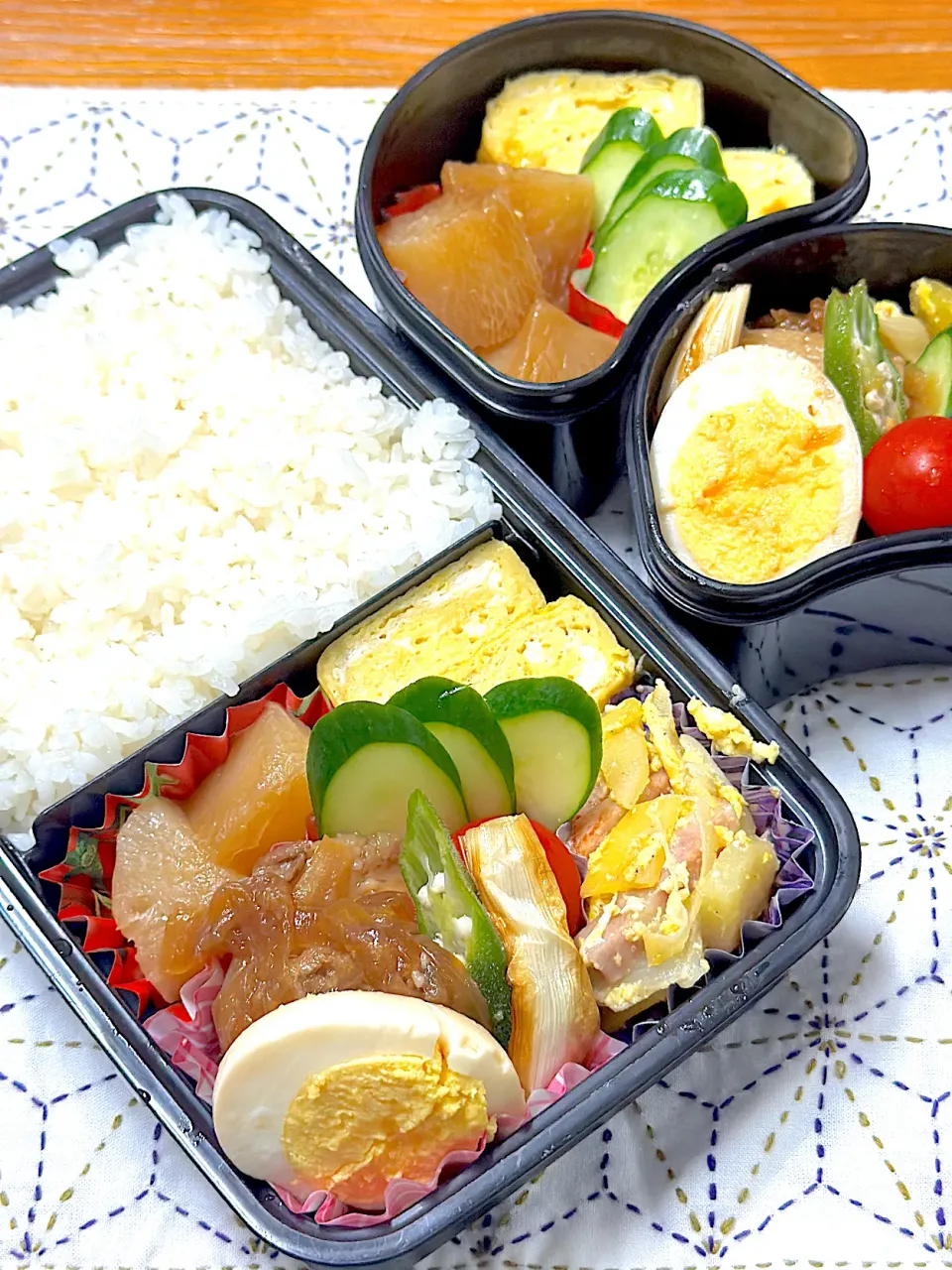 豚の角煮弁当|アッキーさん