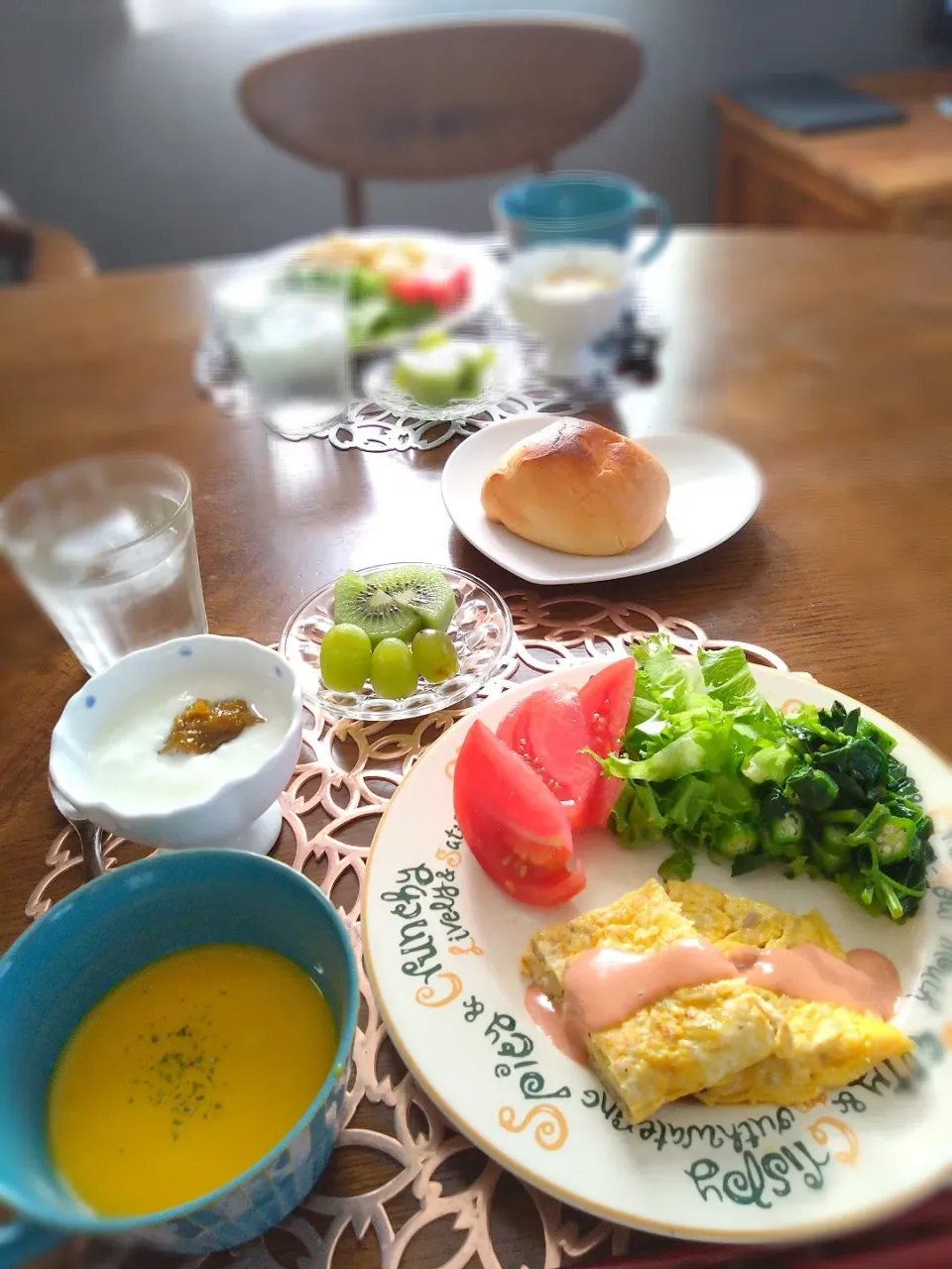 Snapdishの料理写真:朝ごはん🌄！|まめころさん