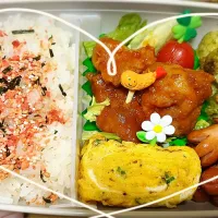 Snapdishの料理写真:娘の吹奏楽コンクールのお弁当😋🍴🍱♬*|miiina・＊・さん