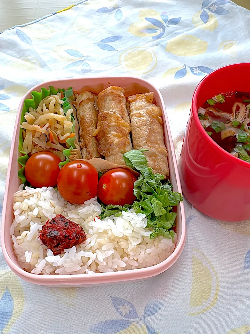 厚揚げの肉巻き弁当|ゆっきーさん