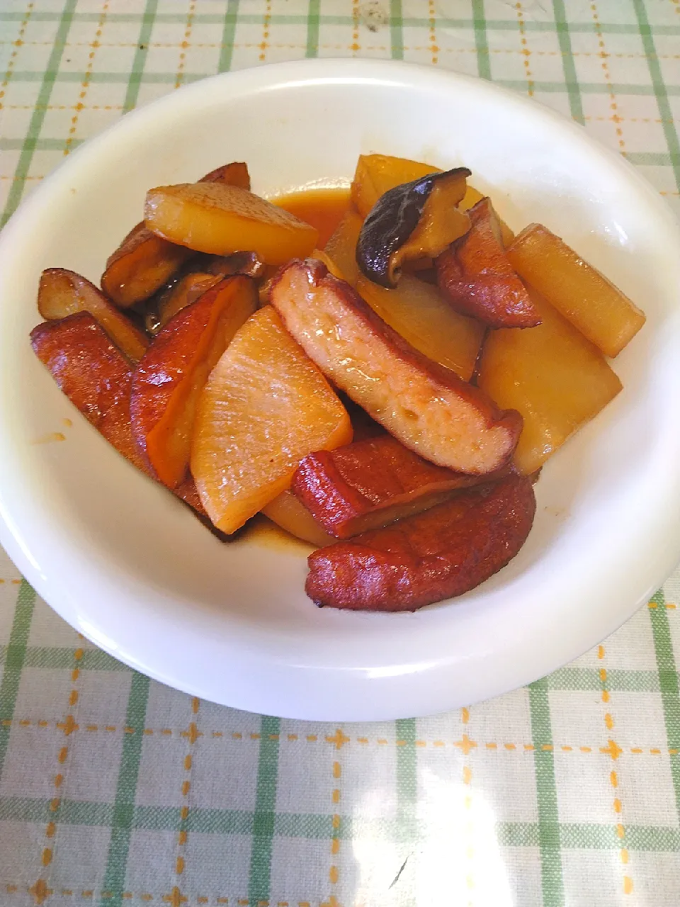 さつま揚げと大根の煮物|のばーきさん