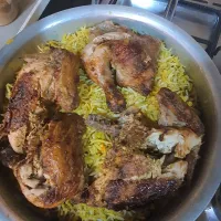 Snapdishの料理写真:Beryani with roasted chicken|sunshineさん