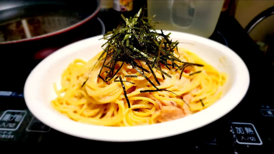 ふるさと納税の明太子にて、パスタ🍝|masaki .fさん