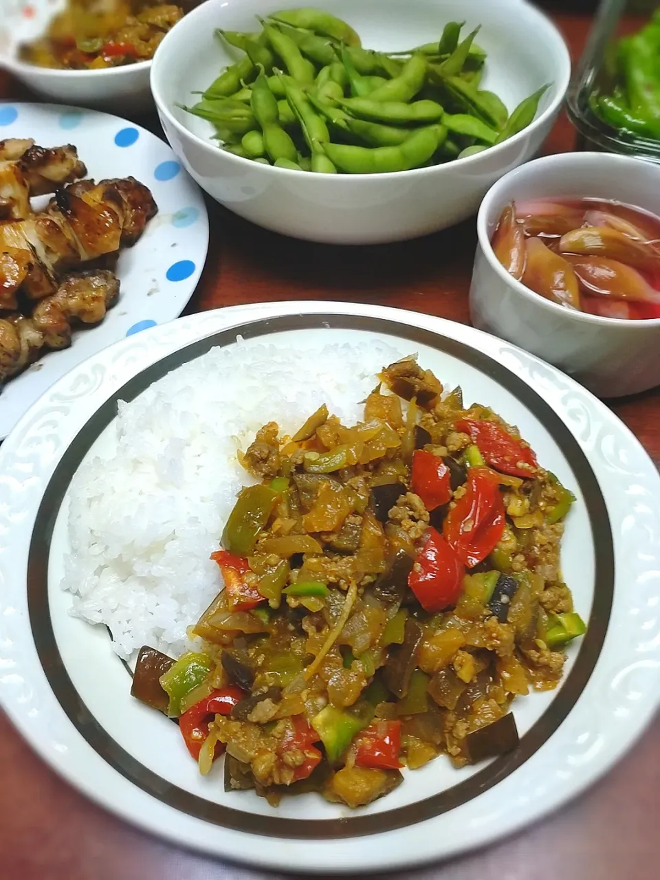 夏野菜キーマカレー|しゅがーさん